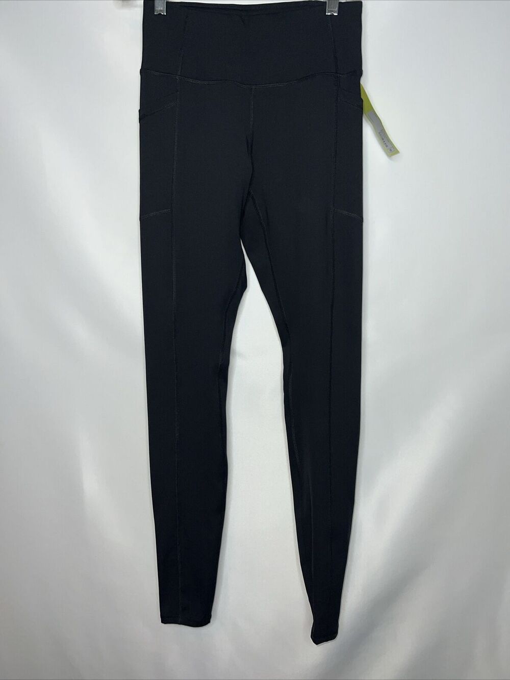 Womens All In Motion High-Rise Legging Black Size XS Workout Side Pockets
